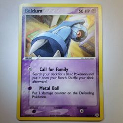#2. BELDUM 54/101 POKÉMON CARD. EX HIDDEN LEGENDS SET. COMMON. NON HOLOFOIL. NM