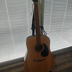 $50 Mitchell D120 Acoustic guitar 