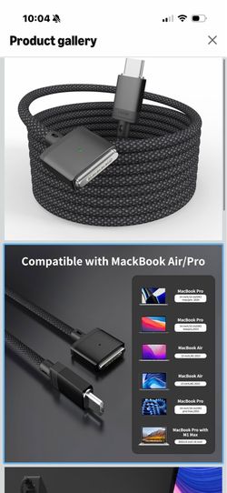 USB-C to Magnetic 3 Cable