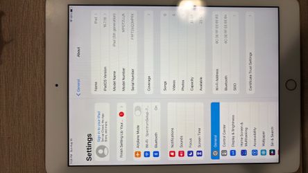 iPad 5 Gen $75 OBO