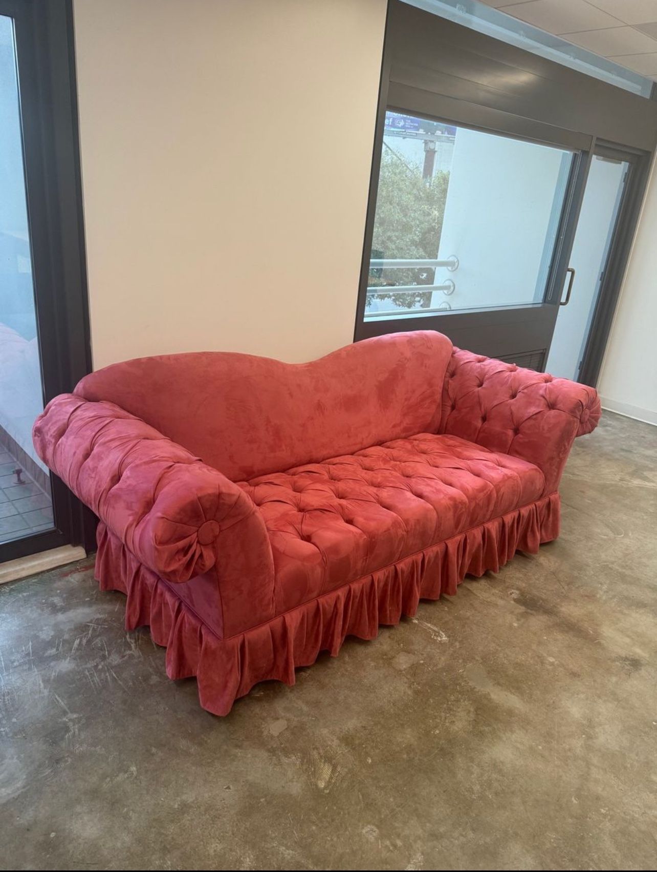 Pink/Red Couch