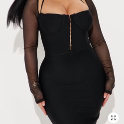 Fashion Nova Corset Dress
