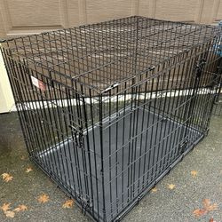 Midwest Large 2 Door Dog Kennel 43”x29”x31”T