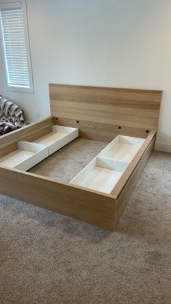 King size bed frame