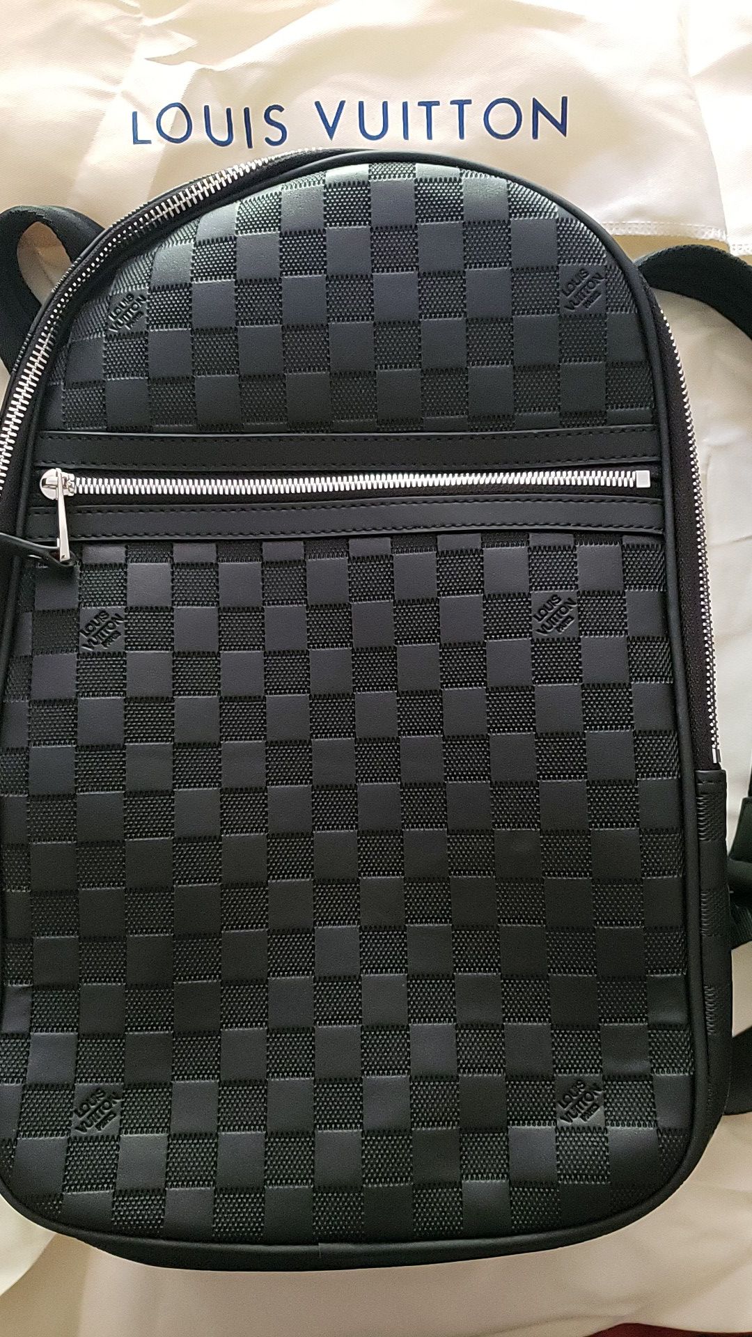 Louis Vuitton Michael Black Damier Backpack MRSP $3900 Like New