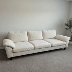 Winston Porter Beige Corduroy Sofa Set – New, 3 Pieces - Tampa, FL