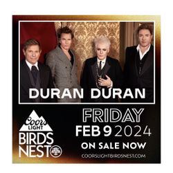 Birds Nest Tickets For Duran Duran