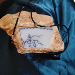  Country Cottage China Charm Necklace