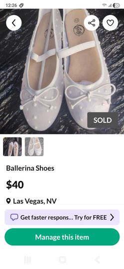 Ballerina Shoes still available