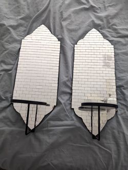 West Elm Candle Sconces