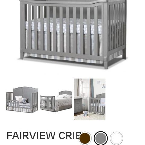  Fairview 4 IN 1 Convertible Crib