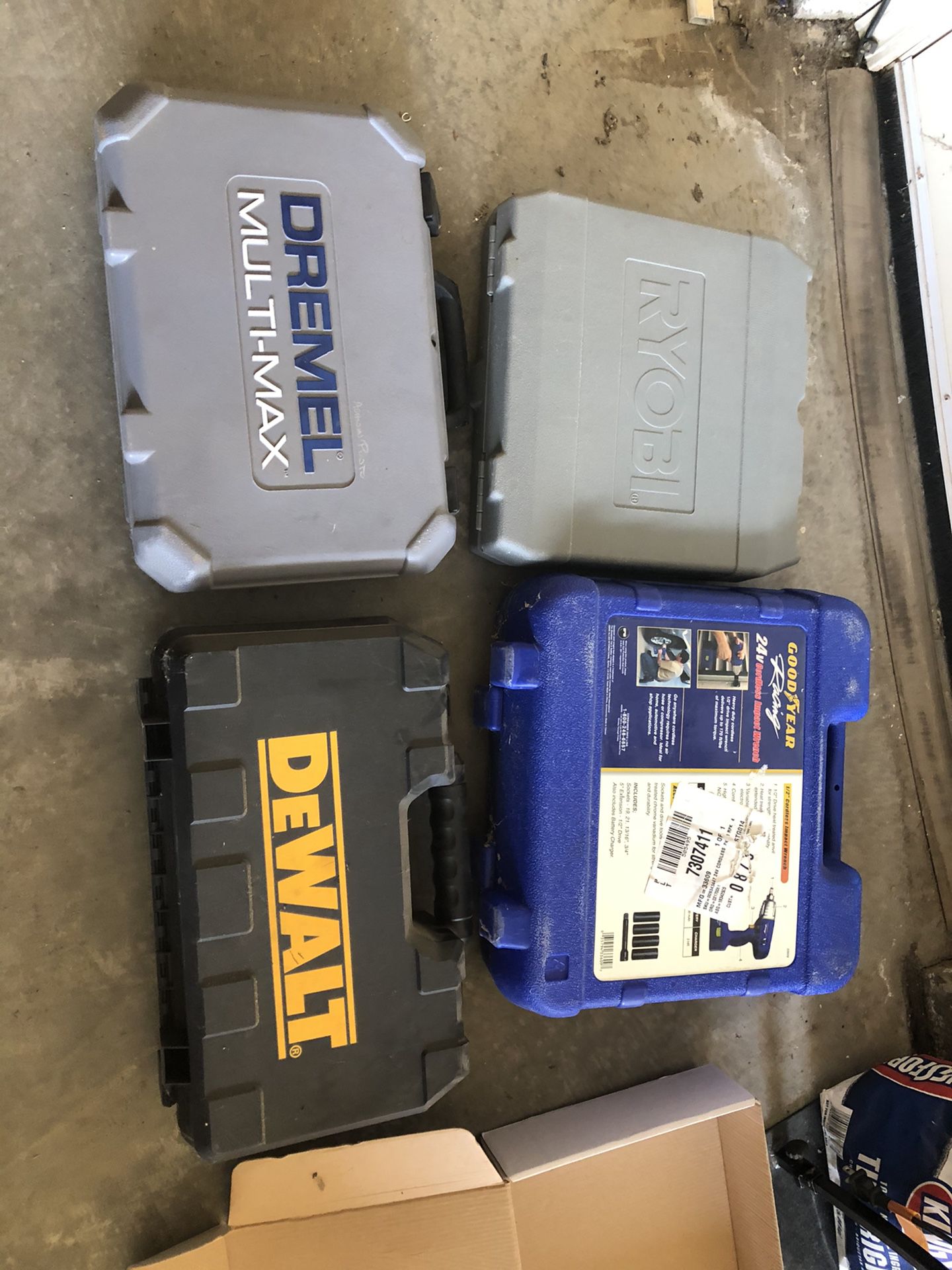 FREE TOOL BOXES CASES