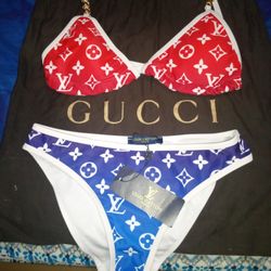 Louis Vuitton Paris Sz Small Bikini