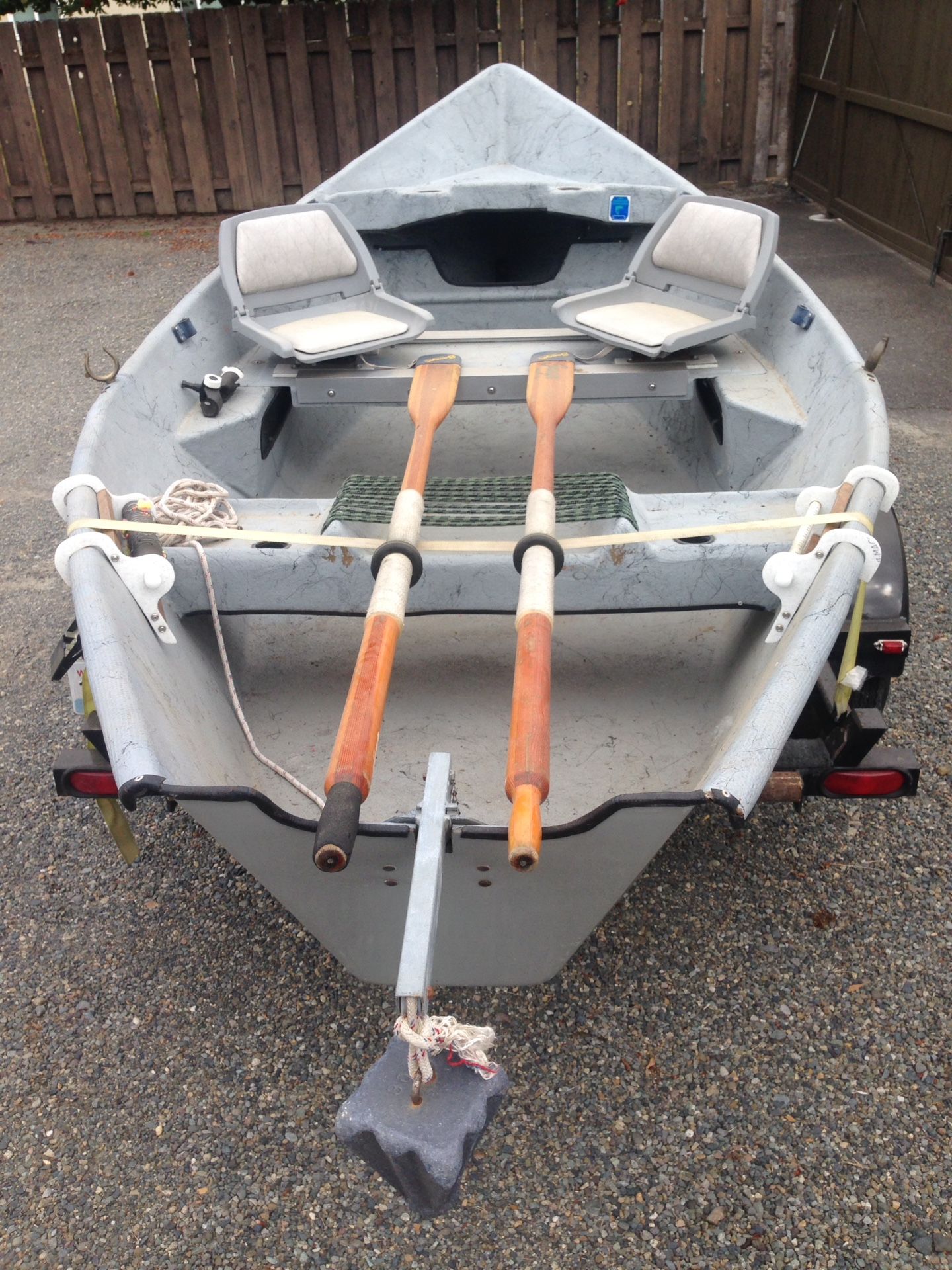 Rare Fiberglass Don Hill Drift Boat