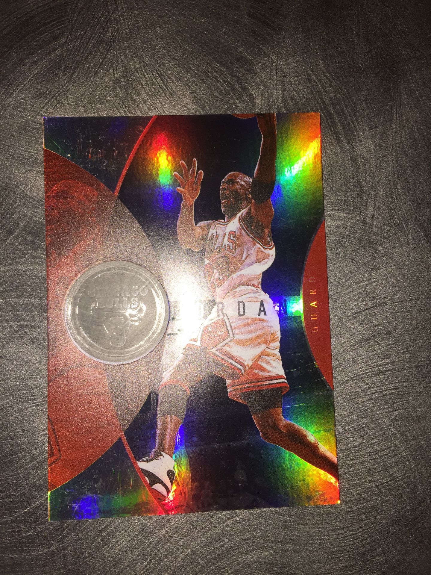 Prototype Micheal Jordan basketball card