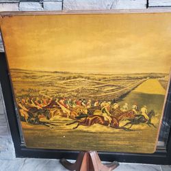 Antique Folded Table.