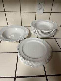 White Dishes