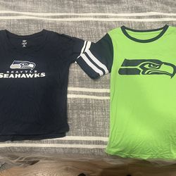 Seattle Seahawks Lot Of Girls Sweaters And Shirts