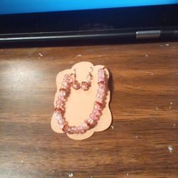 Earrings And Bracelets Set 