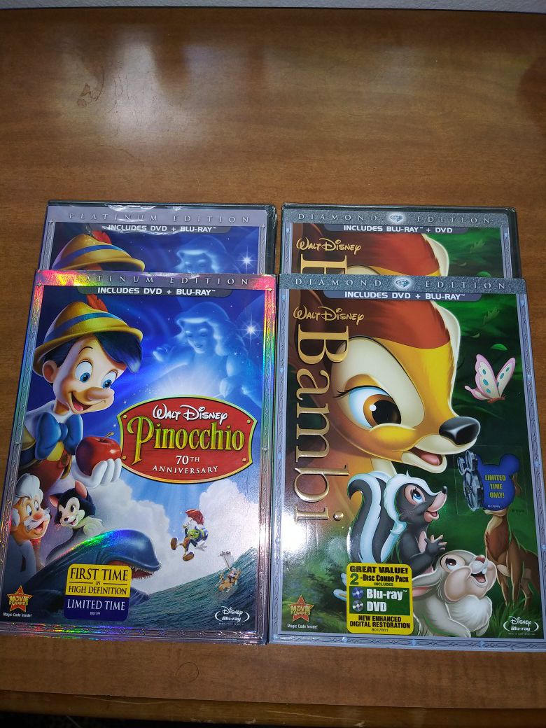 Disney Blu-Ray & Dvd