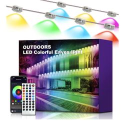 Outdoor Permanent Lights 50ft New