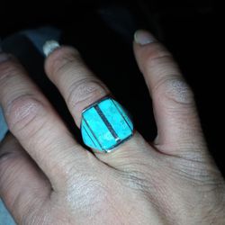 Turquoise Men's Ring 