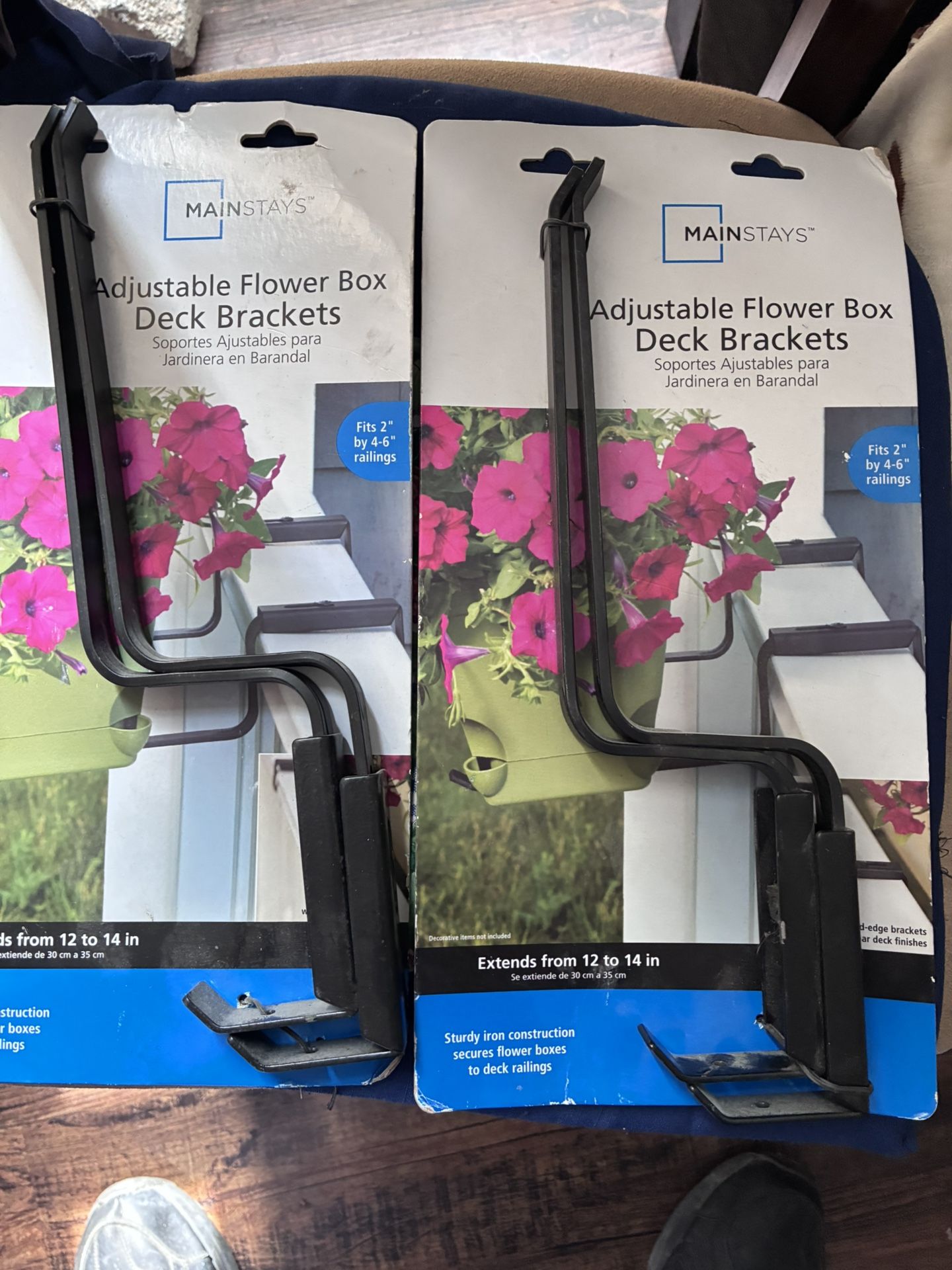 Flower Pot Deck Brackets