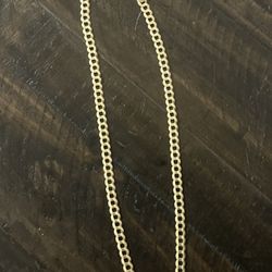 14k Gold Curblink Chain 