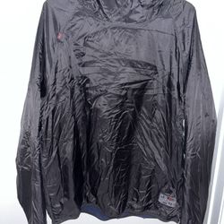Sz Large Vintage Polo Anorak/fleece Lined