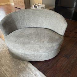 Oversized Swivel Chair