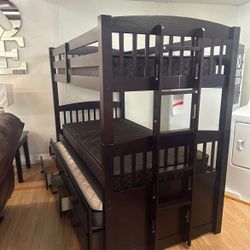 Bunk Bed Set Same Day Delivery No Money Down No Credit Need 0% Interest 