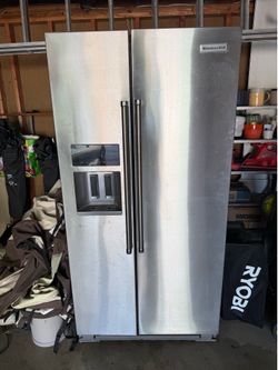 KitchenAid Stainless Steel Side-by-Side Refrigerator