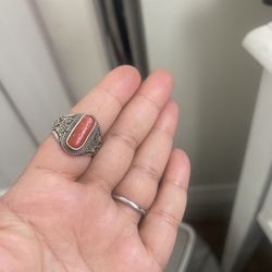 silver  925 ring size 8 