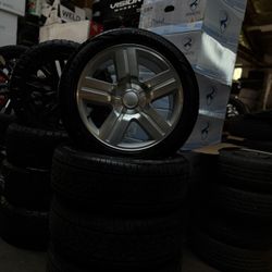 22” Silver Machine Texas Edition Wheels Rims Tires