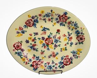 Longaberger 13 “ Spring Floral Platter
