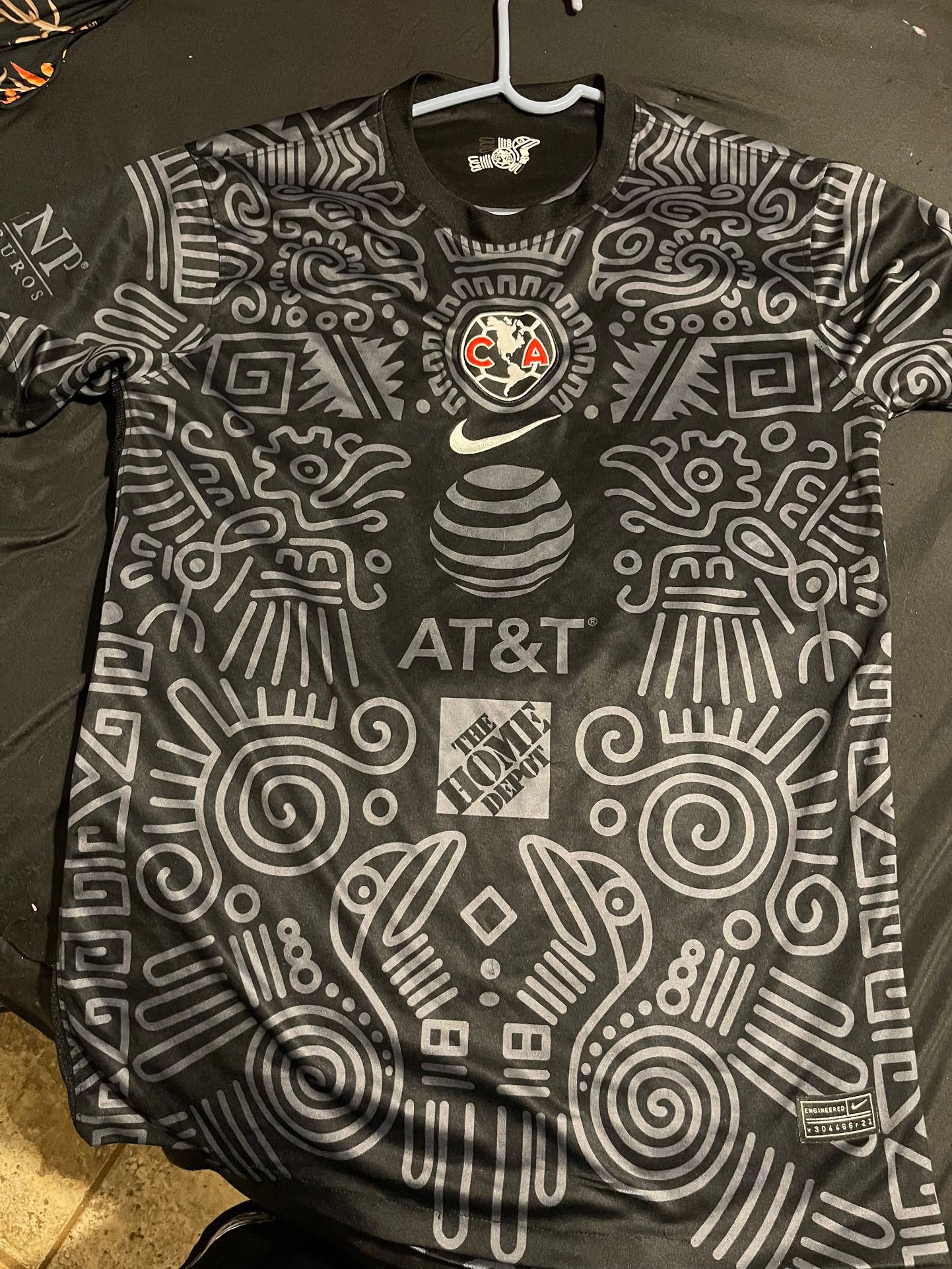 Nike Club America 3rd Jersey 2019/2020 Black Azteca Tercero Club America