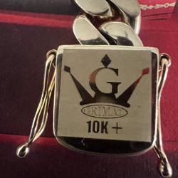 10K Solid Gold 🇨🇺 Links Bracelet For Wedding 94.8Gr  8 Inches Long 