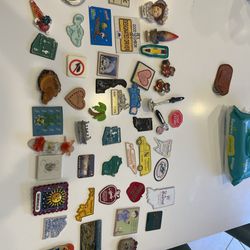50 Vintage Magnet Lot 