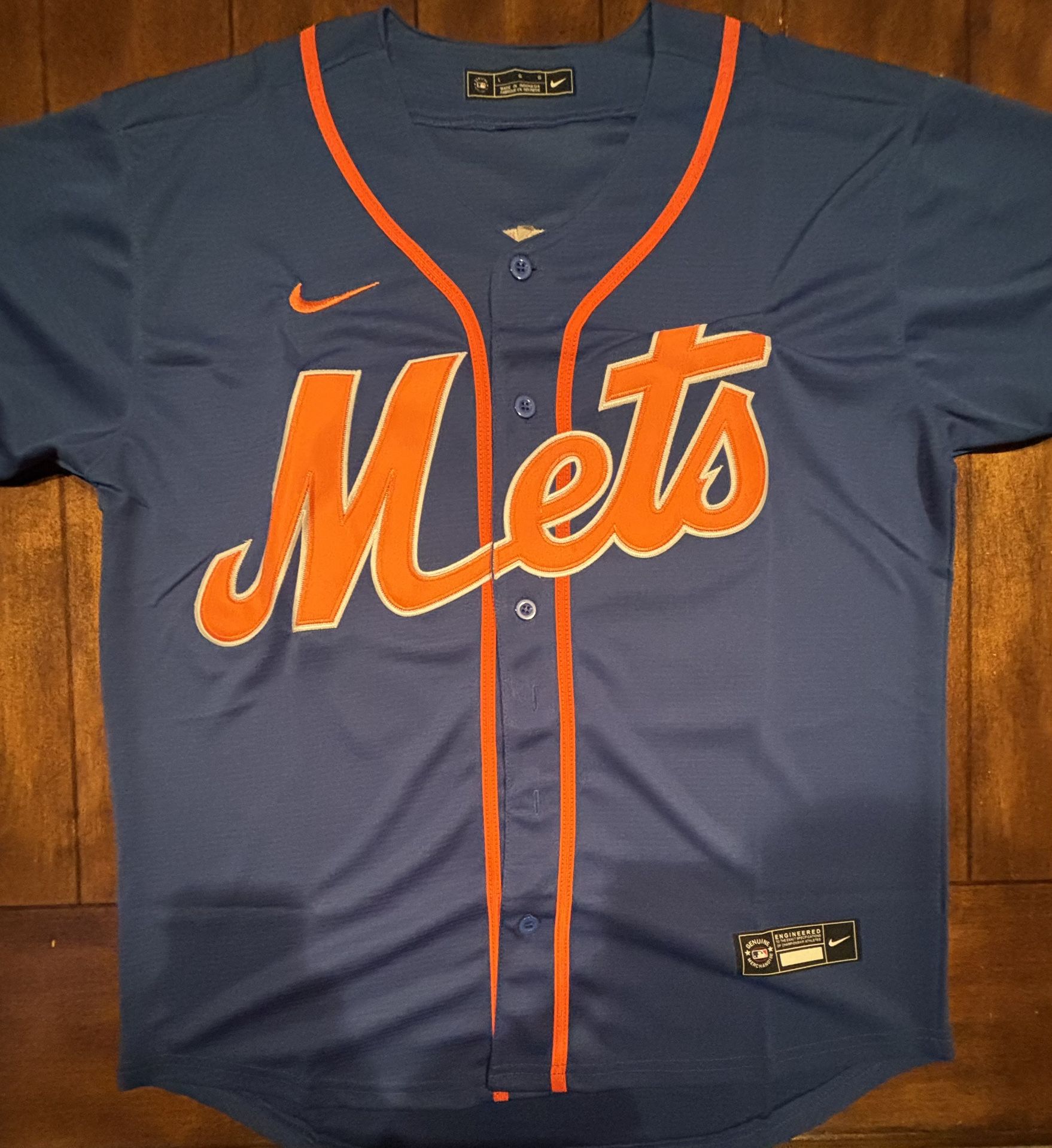 Juan Soto New York Mets Jersey Blue Large NWT