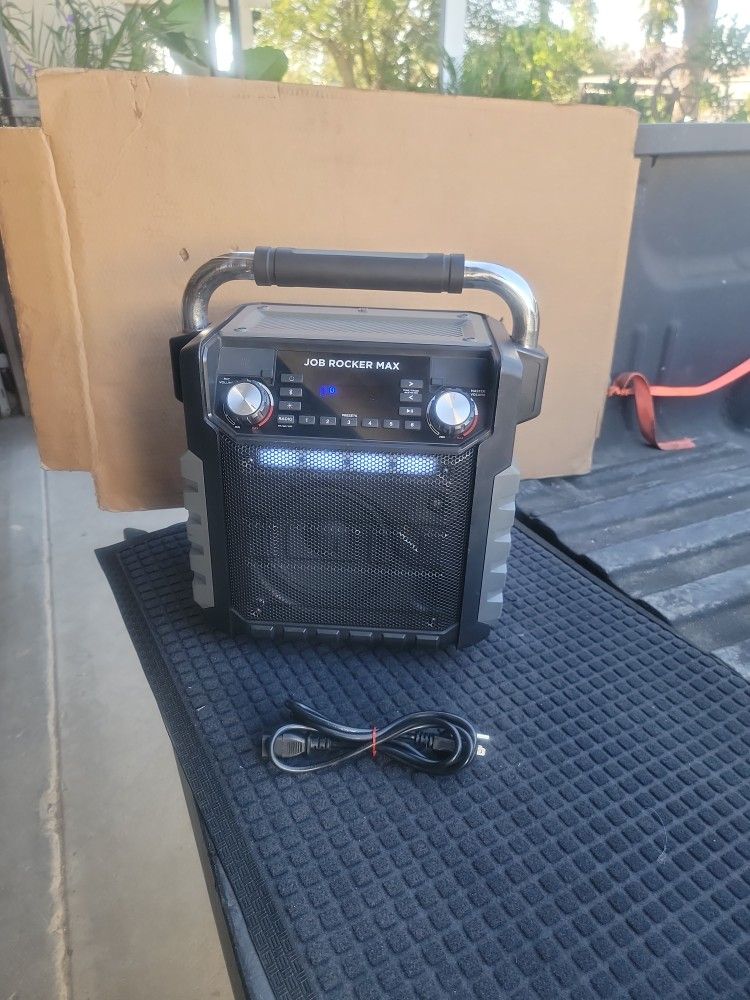 ION JOB ROCKER MAX PORTABLE BLUETOOTH SPEAKER 50W
