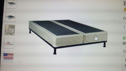 Brand new queen split boxspring