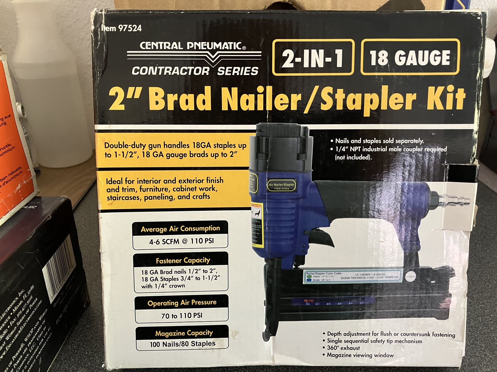 Air Nail Gun Staple Gun
