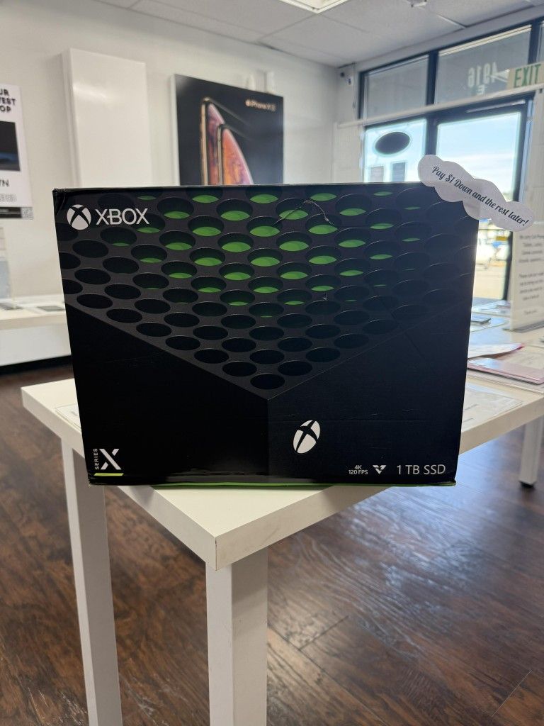 Xbox Series X - $1 To Take it Home same Day and Pay the Rest later!