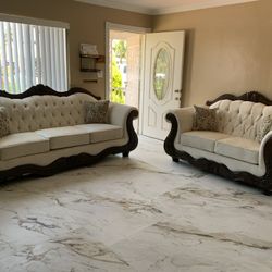 $1399 Brand New Sofa And Loveseat Set (Read Description Below)