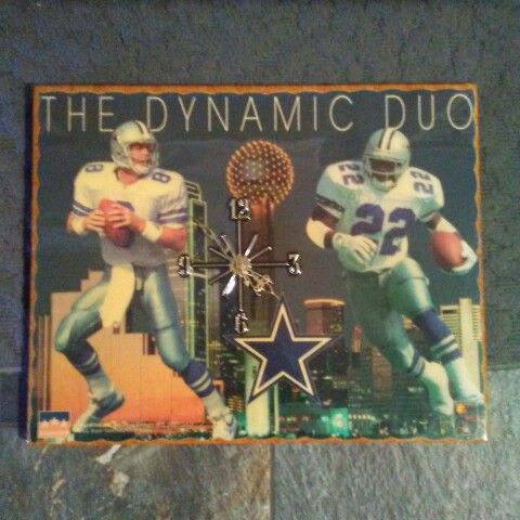 Dallas Cowboys Starline 1994 Clock