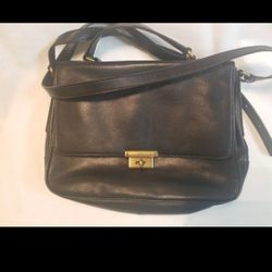 Fossil Leather Handbag 