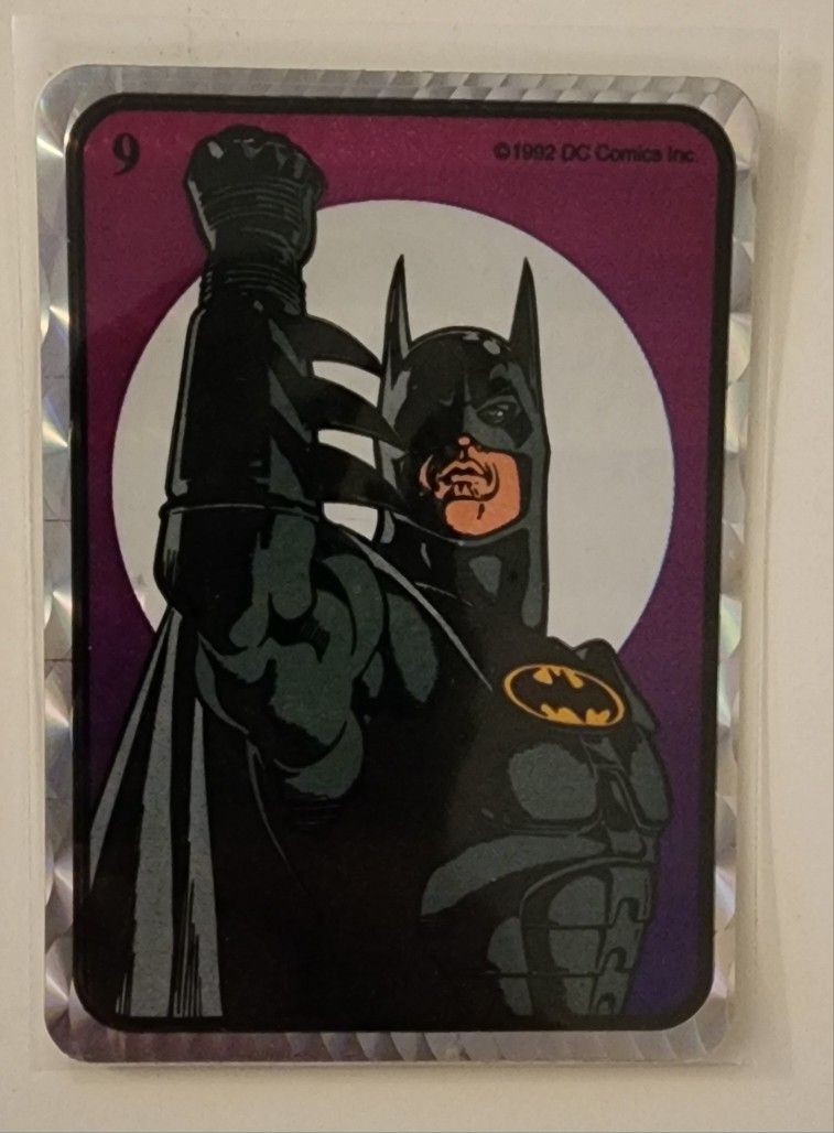 1992 DC Comics Batman Hologram Sticker