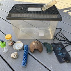 Hermit Crab Terrarium / Habitat / Enclosure