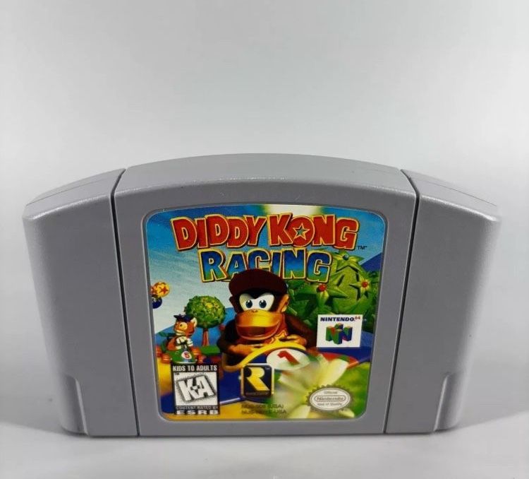 Diddy Kong Racing (Nintendo 64, 1997) Cartridge Only - Tested