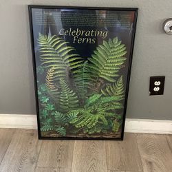 Fern Plant Picture Frame Decoration Wall Frame